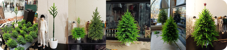 1/6 Christmas tree process