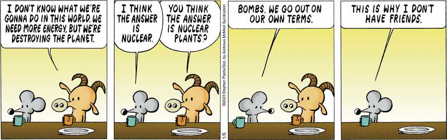 Pearls Before Swine: nuclear option