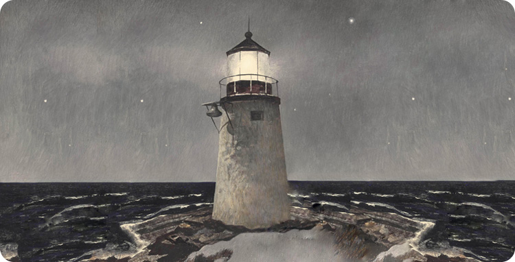 Andrew Wyeth - Snowy Morning (edited by me)
