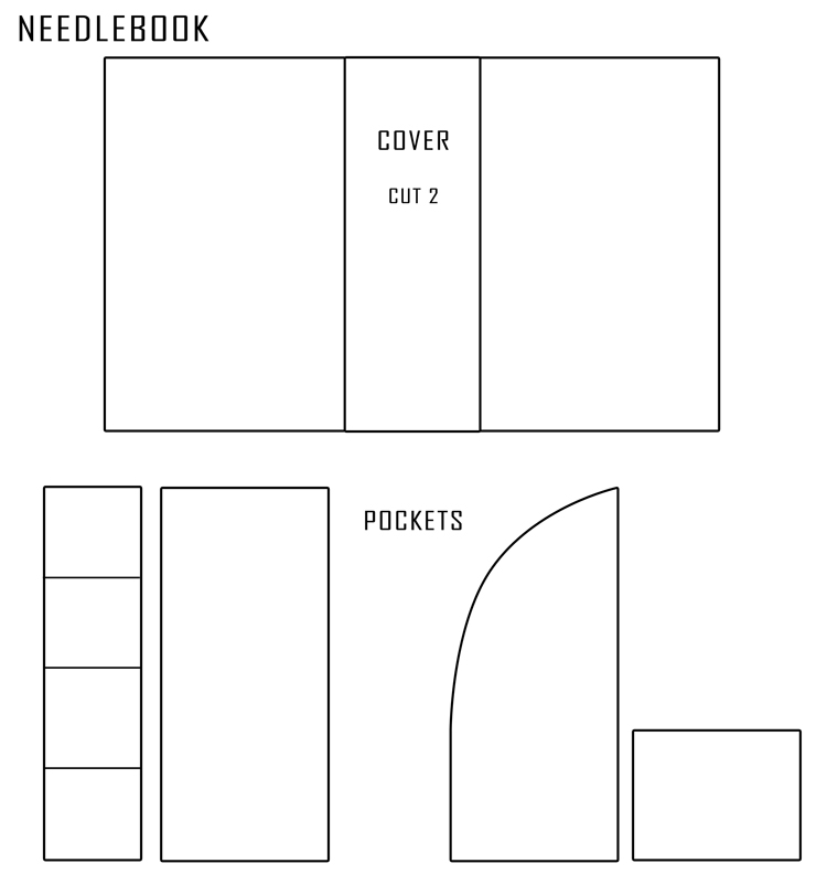 Needlebook construction