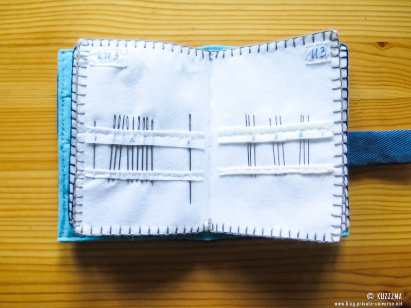 Needlebook: embroidery needles