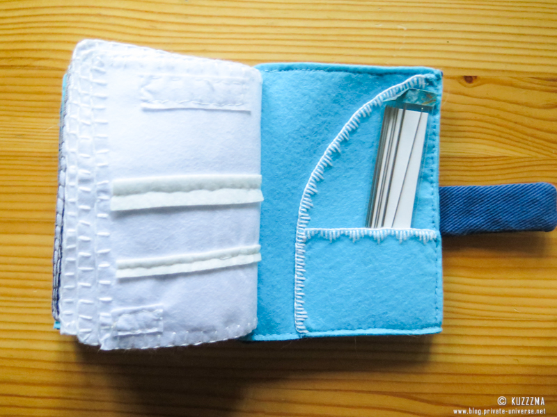 Needlebook: back pockets