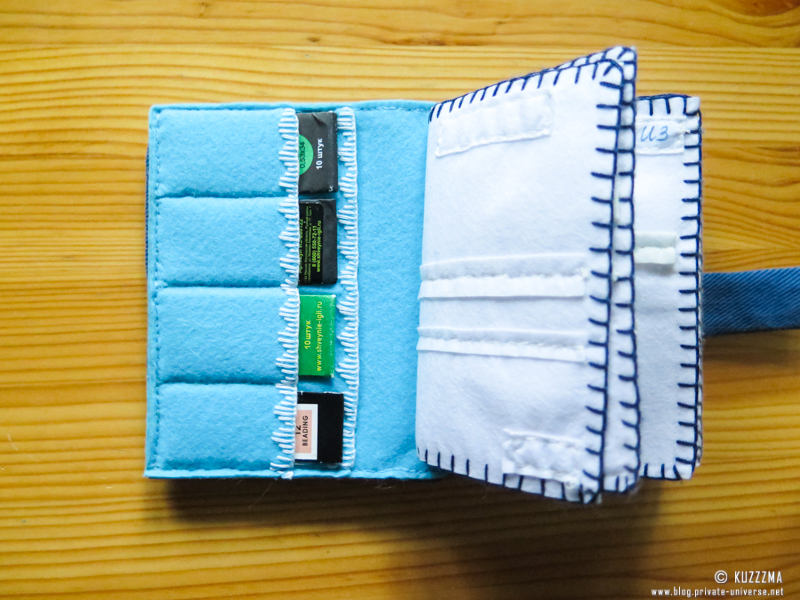 Needlebook: front pockets