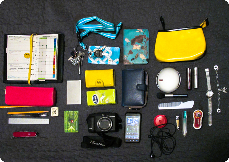 In my bag - January 2014