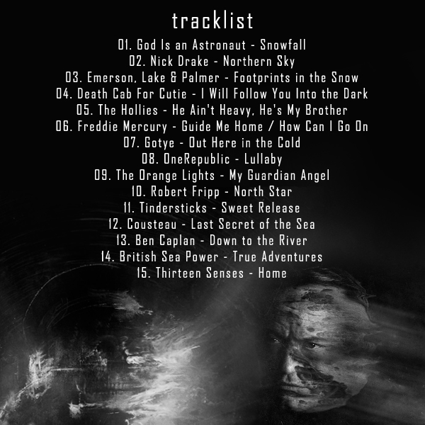 Last Secret of the Sea fanmix tracklist