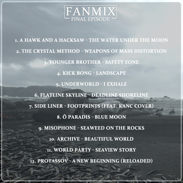 Zone: Scarif fanmix tracklist