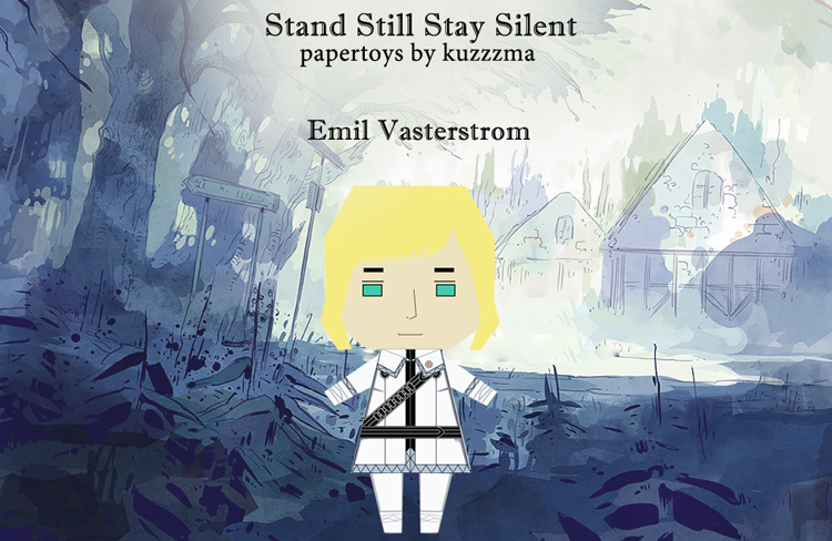 Stand Still Stay Silent Emil Vasterstrom papertoy