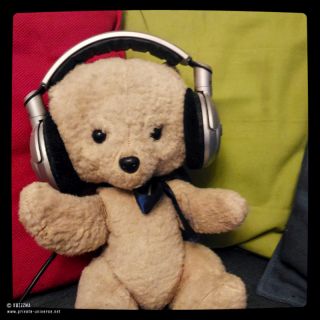 Mikael, the teddy bear.